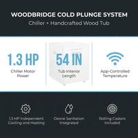 Cold Plunge Tub Designed for Daily Recovery, 1.3 HP Chiller, WiFi App Control, Ozone Sanitization System — Results & Stats
